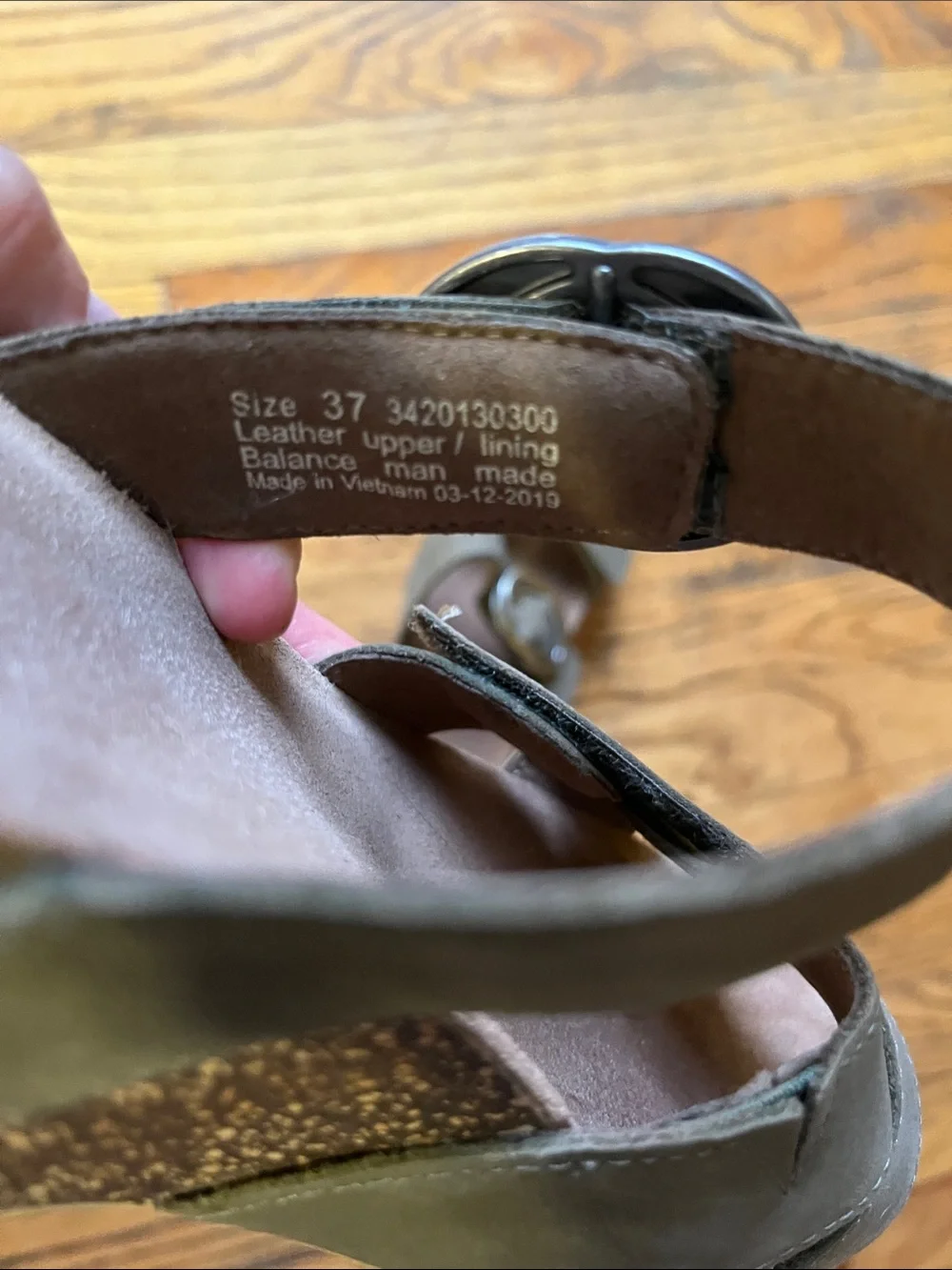 Dansko Olive Slide Sandals with Buckle Accent